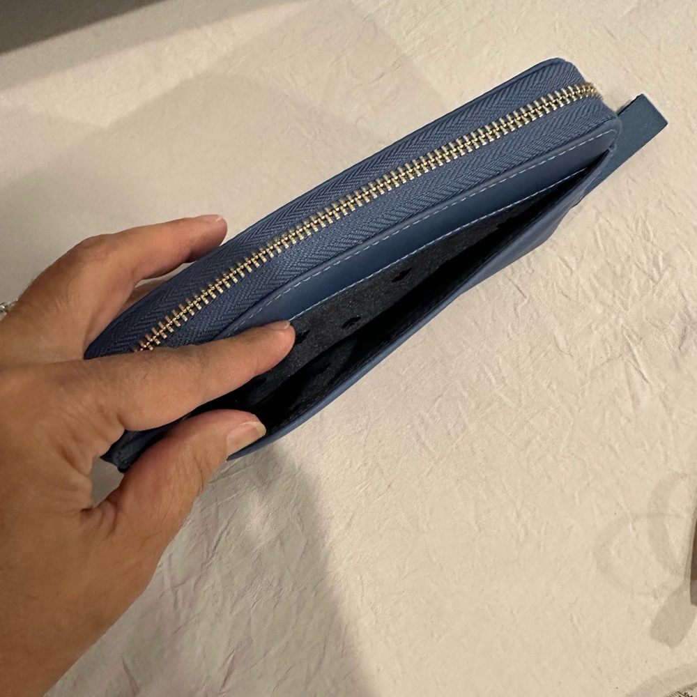 Kate Spade Chelsea nylon wallet-Blue - Picture 3 of 6